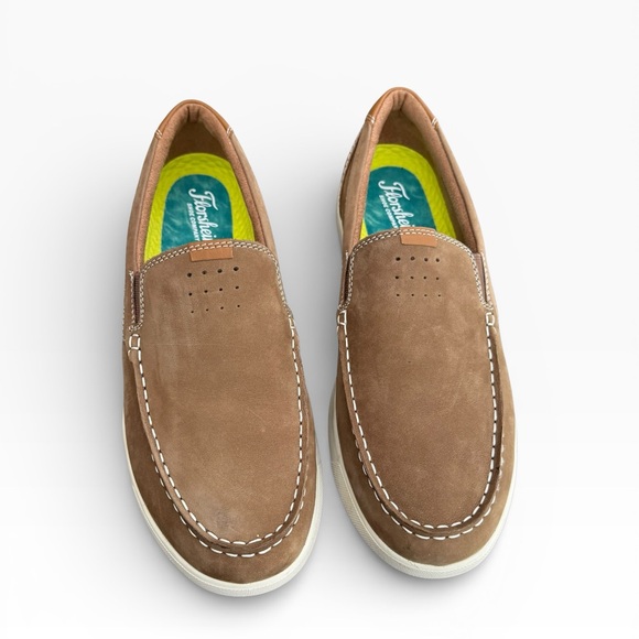 Florsheim Crossover Moc Toe Slip on Loafers Men's Size 10 Brown - Picture 5 of 15